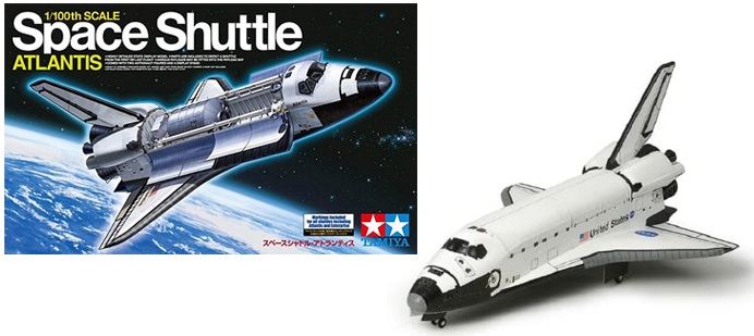 maquette-Space-Shuttle-Atlantis-Tamiya