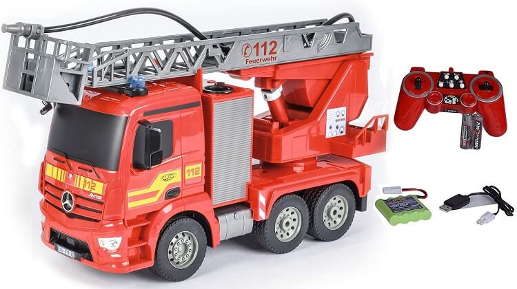 camion-pompier-telecommande-Mercedes-Carson