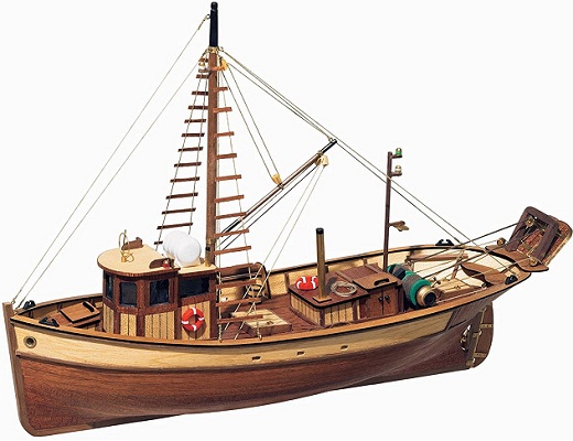 maquette-navire-peche-Palamos-Occre